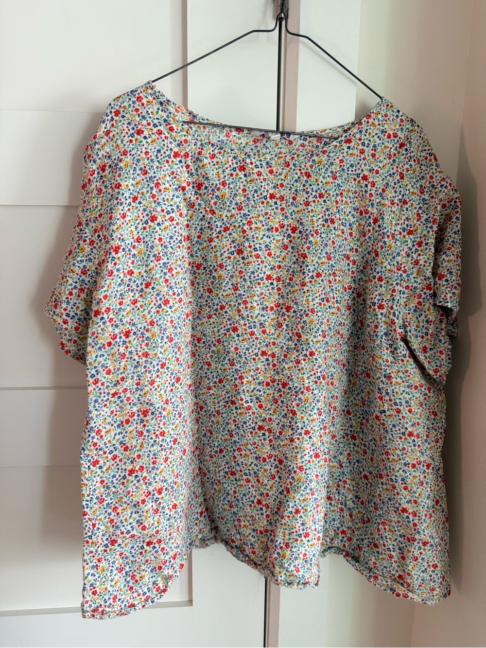 Liberty of London x Uniqlo - Floral Short Sleeve Blouse
